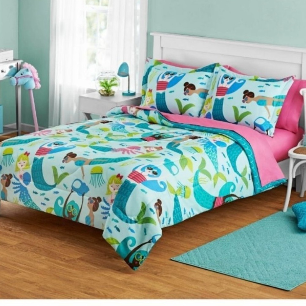 Mermaid‎ Twin Comforter Set
